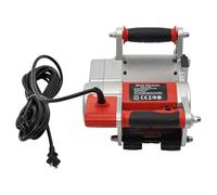 CUTANGELAR Ranuradora eléctrica para paredes de 1100 W, máquina cortadora de hormigón, cuchillas de 25 mm y 35 mm, diseño portátil con caja de herramientas para ranurar paredes.(Red)