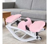 CUTANGELAR Rock Stepper, Equipo De Fitness De Bajo Impacto, Proporciona Un Suave Balanceo Lateral para Fortalecer Piernas Y Glúteos. Ideal para Gimnasios En Casa Y Espacios Reducidos.(Pink)