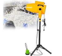 CUTANGELAR Siste-ma De Pulverización De Espuma Ajustable De 1000 W, Máquina De Espuma Grande-Distancia De Pulverización De 6 A 10 Metros, Máquina De Espuma Para Exteriores Para(Yellow)