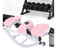 CUTANGELAR Stepper para Casa, Entrenador De Balanceo Lateral, Trabaja El Torso Y La Parte Inferior del Cuerpo con Un Suave Movimiento Lateral Entrenamientos Diarios Sin.(Pink)