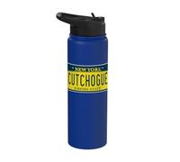Cutchogue NY Long Island New York Home - Placa de matrícula Stainless Steel Insulated Water Bottle