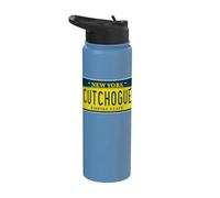 Cutchogue NY Long Island New York Home - Placa de matrícula Stainless Steel Insulated Water Bottle