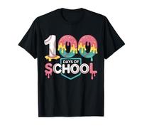 Cute 100 Days of School Fun Sports Classroom Quote Kids Camiseta