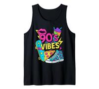 Cute 1990s 90s The Nineties 90s Vibes Lovers Theme Costume Camiseta sin Mangas