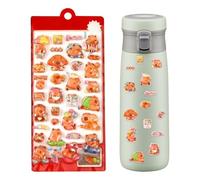 Cute 3D Stickers - Cartoon Capybara Journal Labels | Embossed Cute Stickers For Decoration, Smartphone, Birthday, Classroom, School, Teacher & Business