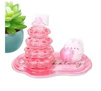 Cute 3D Stickers - Stacking Funny Animal Decals, Kids Cartoon Craft Sticker Collection, Colorful Decorative Scrapbook Supplies, Creative DIY Art Accessories for Pencil Case Diary Luggage Water Bottle