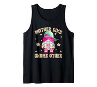 Cute 80 90s Roller Skating GNOME For Women Roller Skate Mom Camiseta sin Mangas