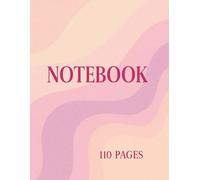 Cute Aesthetic Lined Notebook - 110 Pages for Women, Students, and Creative Writing: Soft and Minimalist Design | Perfect for School, Office, or Daily Notes | Beautiful Writing Journal
