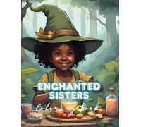 Cute African American Witches - Kids Coloring Book