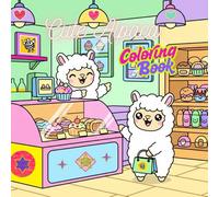 Cute Alpaca Coloring Book: 50 Fun and Easy Pages for Kids and Adults - Includes DIY Puzzle Pages