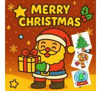 Cute and Cozy Christmas Coloring Book: 50+ coloring pages, bold, simple, and easy-to-color designs - from cheerful snowmen and Santa’s reindeer to Christmas trees and presents