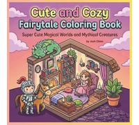 Cute and Cozy Fairytale Coloring Book: Super Cute Magical Worlds and Mythical Creatures