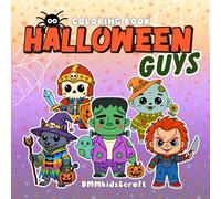 Cute and Cozy Halloween coloring book - Halloween guys - coloring book for kids, teens and adults:: Bold and easy coloring book , 50 simple designs coloring pages - spooky season
