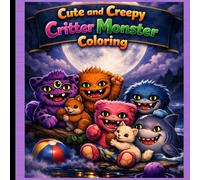 Cute and Creepy Critter Monster Coloring: Cute & Creepy Critters: A Coloring Adventure for Kids and Collectors