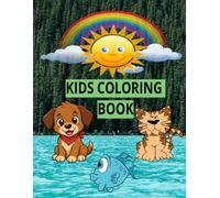 Cute and Easy Animals to Color for Toddlers, Preschoolers, and Kids Ages 3-8