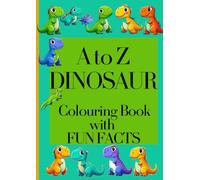 Cute and Easy Dinosaur Pictures to Colour | Fun Activity Book for Toddlers and Young Kids