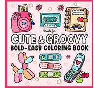 cute and groovy colouring book