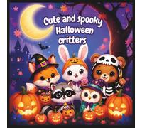 Cute and Spooky Halloween Critter: A Bold and Easy Cozy Coloring Book for All Ages: Cute & Spooky Halloween Critters: A Fun All-Ages Coloring Adventure with Adorable Animals, Costumes & Festive Scenes