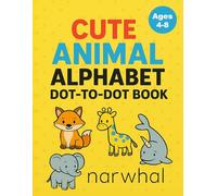 Cute Animal Alphabet Tracing Book for Kids Ages 4-8 : Fun Coloring & Handwriting Practice Workbook