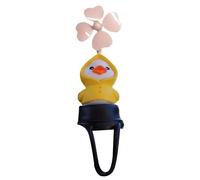 Cute Animal Bike Handlebar Spinner - Decorative Wind Rotating Toy For Bicycles and Outdoor Vehicles, Playful Moving Charm Design Colorful Fun Style, Smooth Spin Mechanism + Easy Mount Clip System,