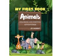 Cute Animal Coloring Book for Kids Ages 3-8: Fun and Easy Coloring Pages with Lions, Pandas, Monkeys, Elephants & More: A Perfect Gift for Boys and ... and Fun | Ideal for Toddlers & Preschoolers