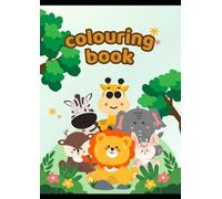 Cute animal coloring book for kids: Fun and Easy Animal Coloring Pages with Simple Design for Creativity and Relaxation