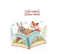 Cute animal Colour book