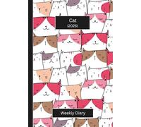 Cute Animal Diaries - Cat (Hardcover): A gorgeous Week View Planner 2026 (spread across 2 pages). It's an ideally sized (6"x9") animal themed journal ... pages. Great gift for friends and family.