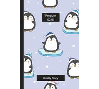 Cute Animal Diaries - Penguin: A gorgeous Week View Planner 2026 (spread across 2 pages). It's an ideally sized (6"x9") animal themed journal in a ... pages. Great gift for friends and family.
