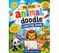 Cute Animal Doodle Coloring Book for Kids Ages 5-15: Fun and Easy Coloring Pages Featuring Adorable Animals, Creative Doodles, and Relaxing Activities for Boys and Girls
