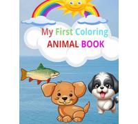 Cute Animal & Funny Coloring Book for Kids & Adults