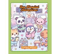 Cute Animal Hospital Coloring Book for Kids Fun Vet & Doctor Animal Adventures with Easy Coloring Pages: 30 Cute Animal Doctor Coloring Pages | Easy & Fun Vet Clinic Scenes for Kids Ages 4-8