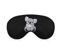 Cute Animal Koala Sleep Eye Mask Cute Blindfold Eye Covers Eyeshade para Mujeres Hombres Regalos