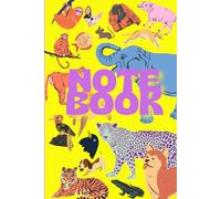 Cute Animal Notebook for Kids: My Wild Adventure: Animals Notebook - 120 Lined Pages for Young Explorers , 6" x 9"