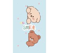 Cute Animal Notebook for Kids: Smiling Bear & Sheep Cover | 5x8 Lined Notebook 103 Pages