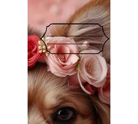 Cute Animal Notebooks for Animal Lovers: 120 Lined Pages, 6x9 Inch Journals with Adorable Flower Headband Covers, Perfect Gifts for Kids, Teens & Adults