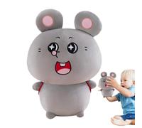 Cute Animal Plush - Huggable Soft Toy, Realistic Stuffed Mice with Plush Furry Texture, Room Decor Miniature Doll, Birthday Gift Idea for Children, Soft Throw Companion for Bedroom Play or Collecting