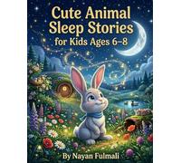 Cute Animal Sleep Stories for Kids Ages 6-8: Gentle Bedtime Adventures with Adorable Animal Friends to Help Children Relax, Build Confidence, and Drift into Peaceful Sleep
