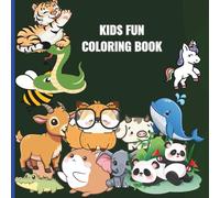 Cute animals and more collaring book for kids: Educational coloring pages with animals and alphabets for pre schoolers ages 3-5