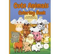 Cute Animals Coloring Book
