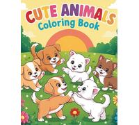 cute animals coloring book