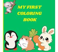 Cute Animals Coloring Book: Educational coloring pages with animals and alphabets for children 3-5