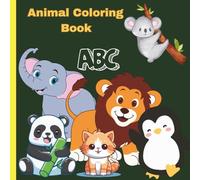 Cute Animals Coloring Book for Children: Educational Coloring Pages with Animal Names for Children Ages 3 and above