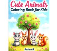 Cute Animals Coloring Book for Kids