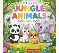 Cute Animals Coloring Book for Kids: 26 Fun and Easy Coloring Pages with and 1 Puzzle Page For Kids