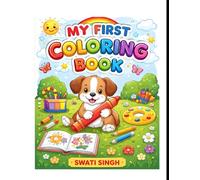 Cute Animals Coloring Book for Kids Ages 2-7: Fun & Easy Coloring Pages of Cute Jungle Farm & Pets Animals for Toddlers , Preschool & Kindergarten Kids (Stress Relief & Creativity Boost)