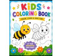 Cute Animals Coloring Book for Kids Ages 3-6: Fun and Easy Animal Coloring Pages for Toddlers and Preschoolers | Simple Farm, Jungle, Zoo for Boys and Girls
