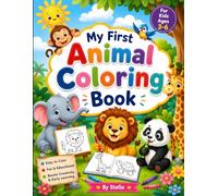 Cute Animals Coloring Book for Kids Ages 3-6: Fun and Easy Cute Animal Coloring Pages for Toddlers and Preschoolers | Simple Farm, Jungle, Ocean, and Forest Animals for Boys and Girls