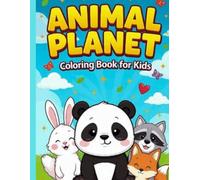 Cute Animals Coloring Book for Kids Ages 4-8: 50+ Adorable and Easy Coloring Pages with Fun Animals - Simple Designs Featuring Pets, Jungle Wildlife, ... (Sunny Kawaii Coloring Adventures)