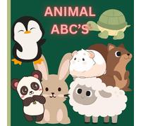 Cute Animals Coloring book for Kids: Educational Coloring Pages with Animals and Alphabets for Preschool Children Ages 3-5